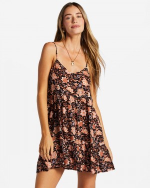 Black Pebble Women's Billabong You Got It Mini Dress | 531674FOG