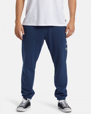 Dark Blue Men's Billabong Shorebird Pants | 824031FBS