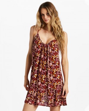 Green Women's Billabong Beach Vibes Swim Cover Up Dress | 602498KSY