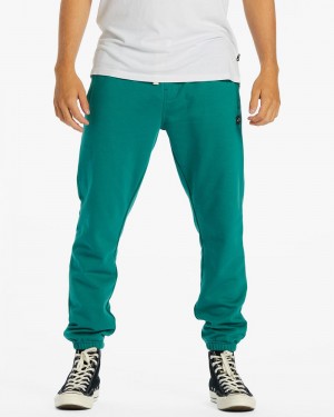 Grey Blue Men's Billabong All Day Sweat Pants | 203657VWI