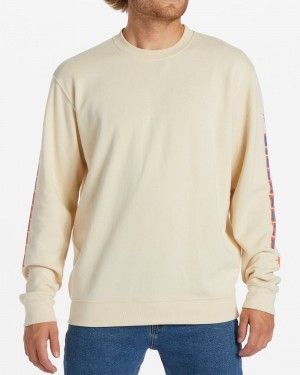 Grey Men's Billabong Short Sands Sweatshirt | 478601WYQ