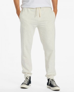 Light Grey Heather Men's Billabong All Day Sweat Pants | 926384TKO