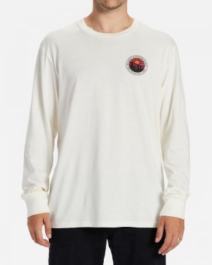 Off White Men's Billabong Rockies Long Sleeve T-Shirt | 278145YFX