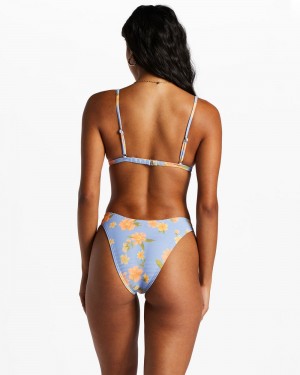 Outta The Blue Women's Billabong Lazy Days Tanlines Hike Bikini Bottoms | 093217DWY