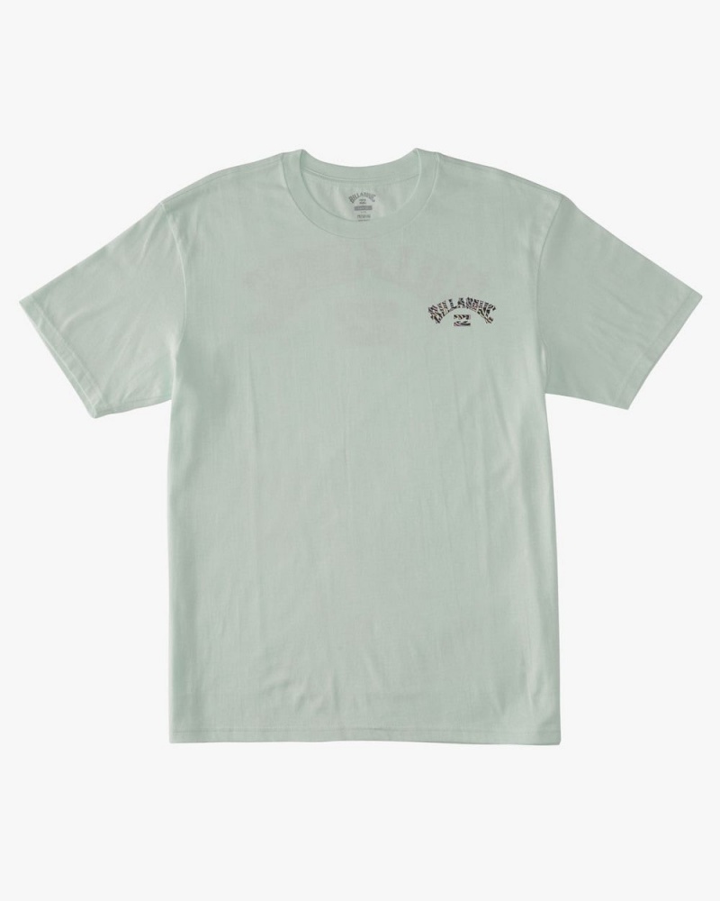 Aqua Men's Billabong Arch Fill T-Shirt | 128635GWN