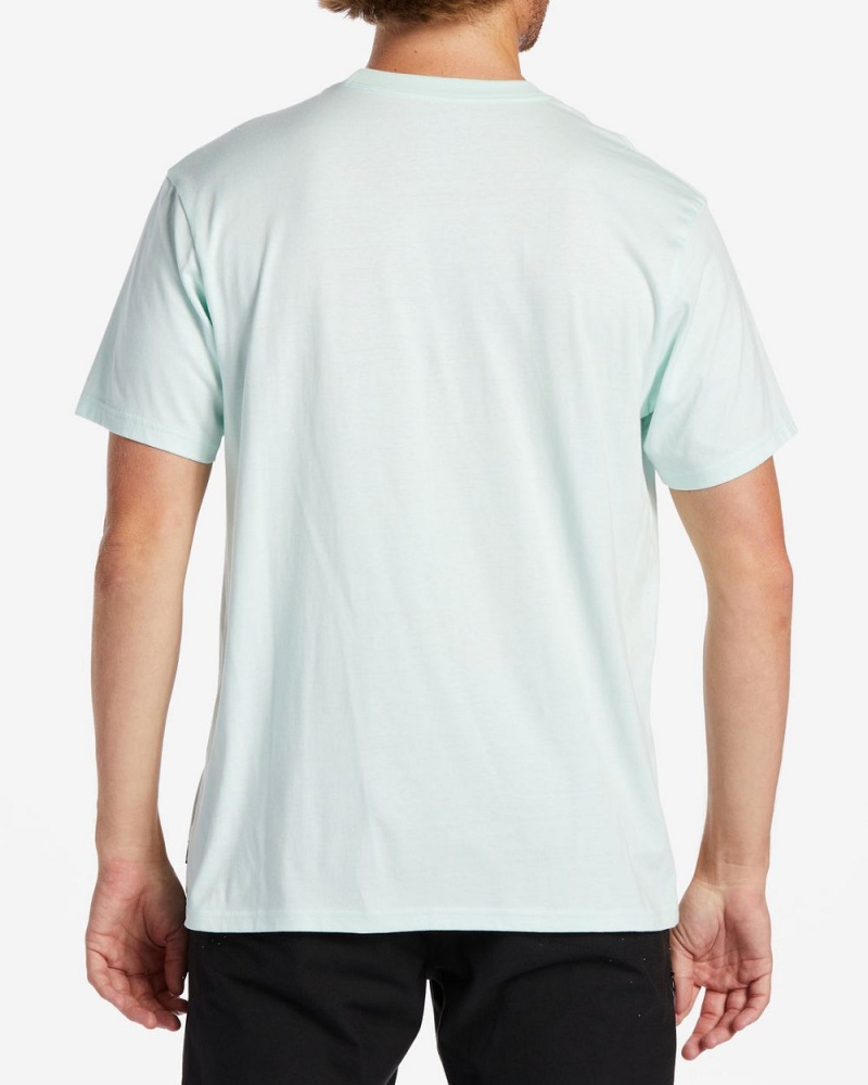 Aqua Men's Billabong Team Pocket T-Shirt | 364105XSM