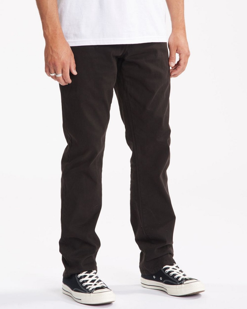 Black Men's Billabong 73 Chino Pants | 614328EOC