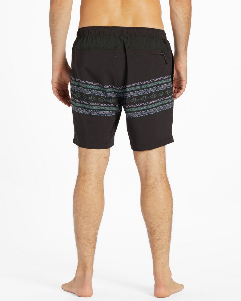 Black Men's Billabong A/Div Surftrek Elastic 17