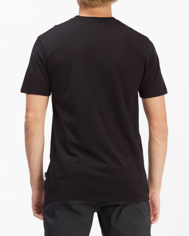 Black Men's Billabong Essential Short Sleeve T-Shirt | 316920RAF