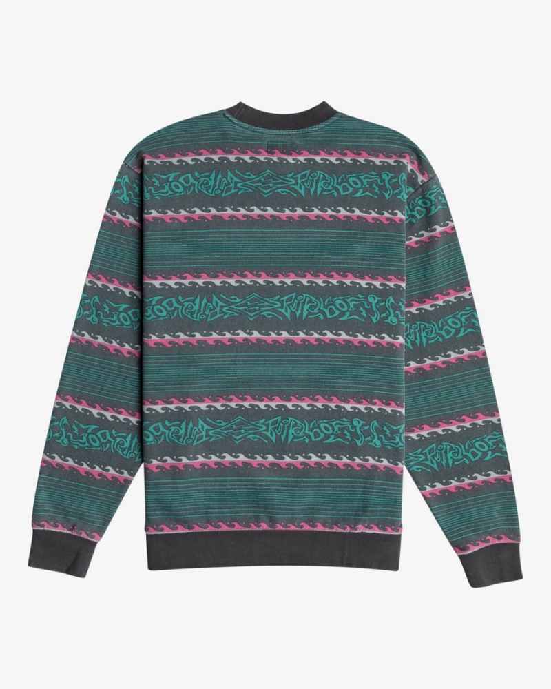 Black Men's Billabong Halfrack Sweatshirt | 509483QNY