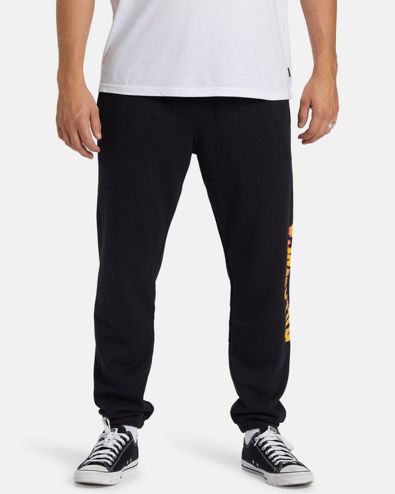 Black Men\'s Billabong Shorebird Pants | 672158YJG