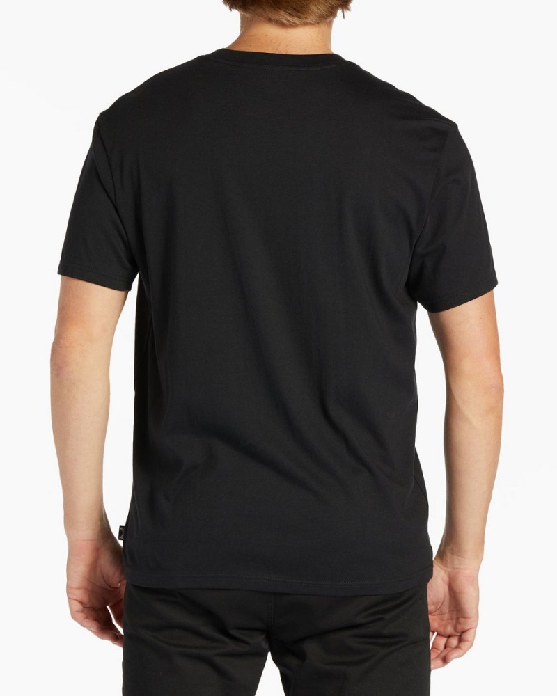 Black Men's Billabong Team Pocket T-Shirt | 614730HQA