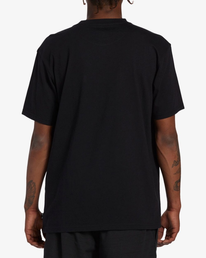 Black Men's Billabong Team Pocket T-Shirt | 537981MKO