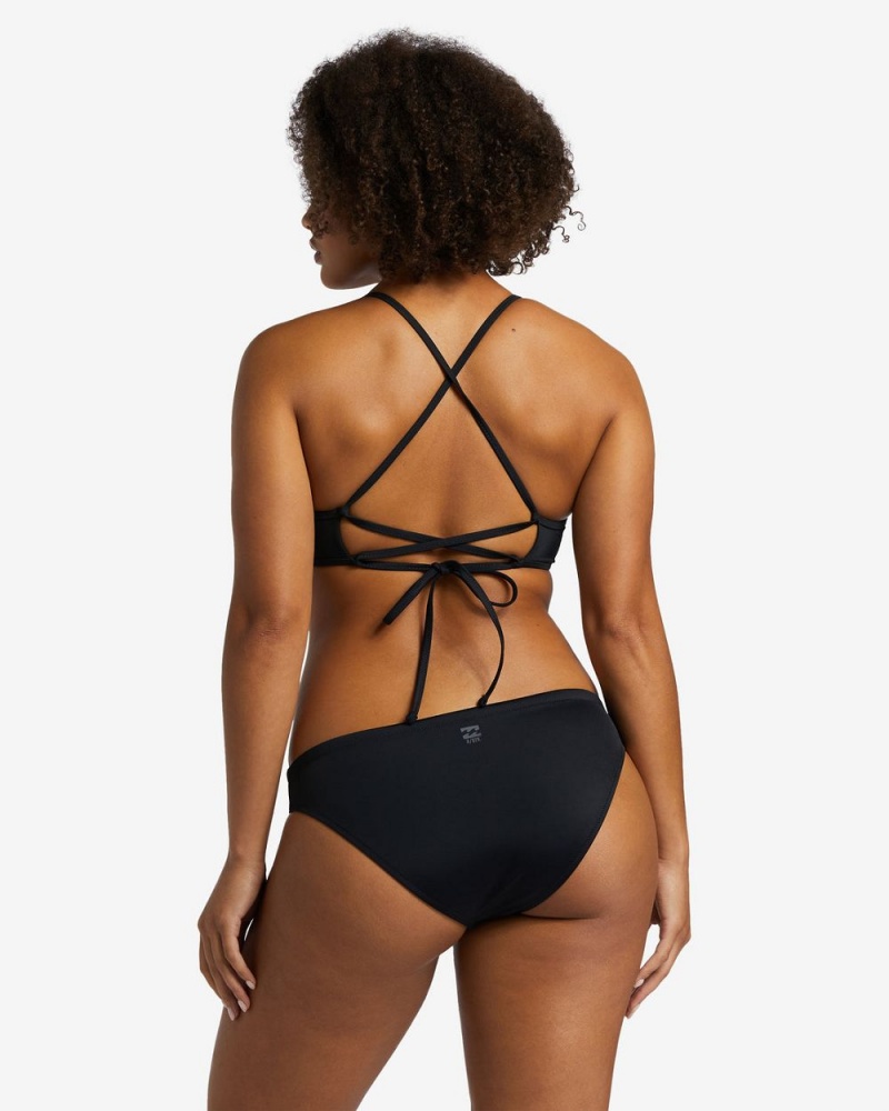 Black Women's Billabong A/Div Full Bikini Bottoms | 749031GNI