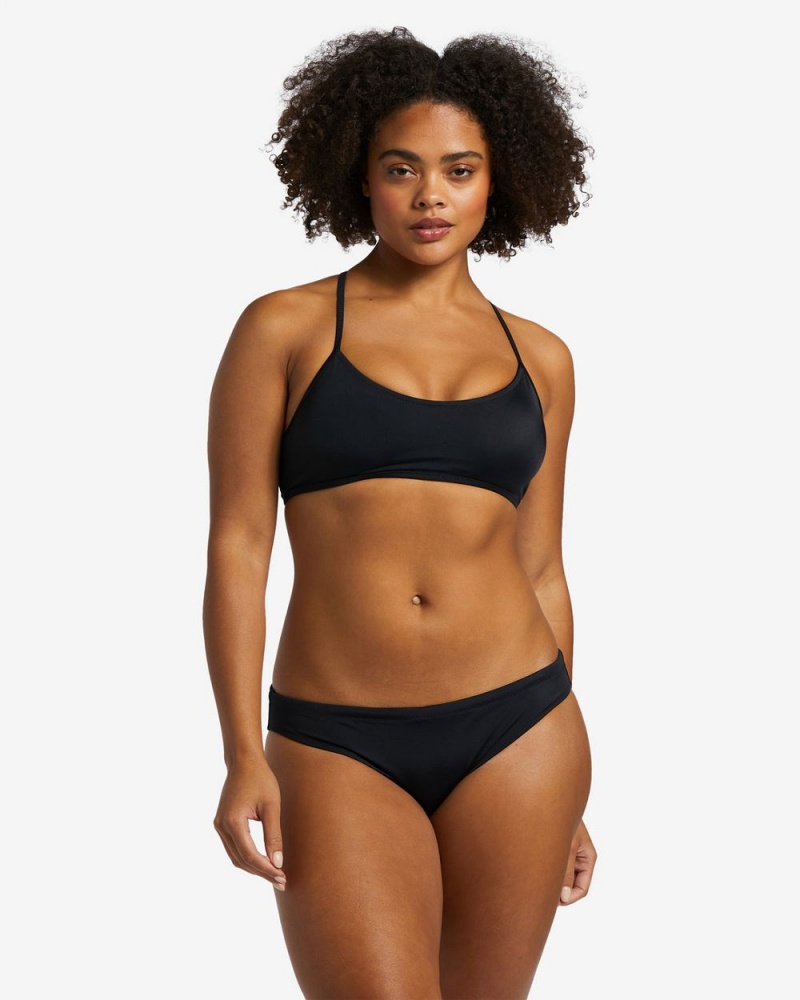 Black Women's Billabong A/Div Full Bikini Bottoms | 749031GNI