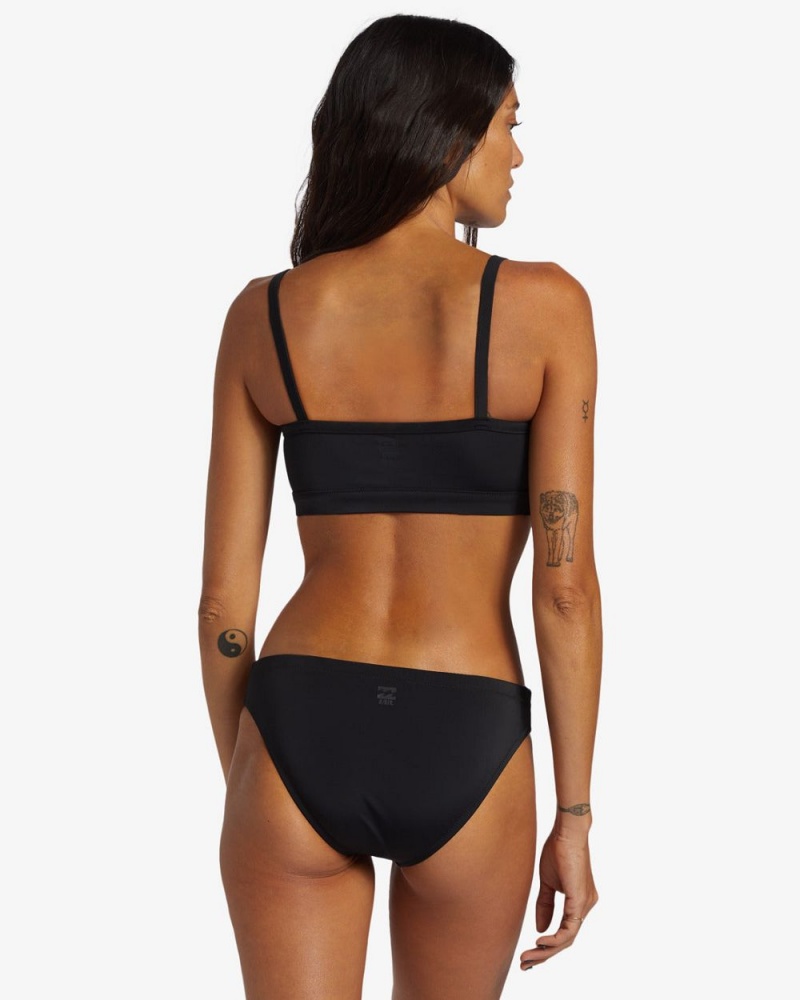 Black Women\'s Billabong A/Div Full Pant Bikini Bottoms | 517329NAH