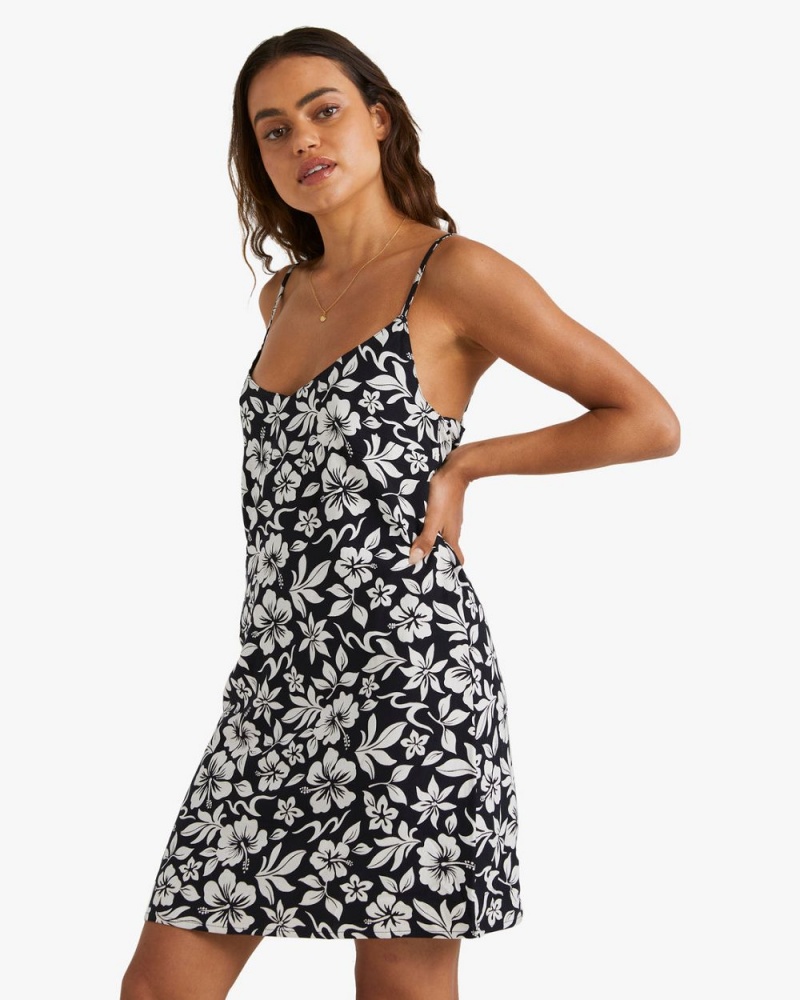 Black Women's Billabong Toko Summer Breeze Dress | 371694IRZ