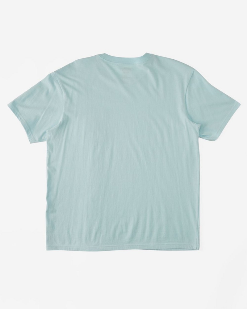 Coastal Blue Men's Billabong Team Pocket T-Shirt | 213548JIC