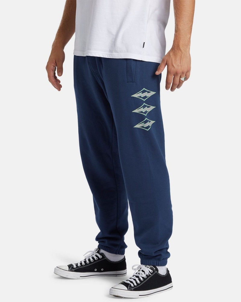 Dark Blue Men's Billabong Shorebird Pants | 824031FBS