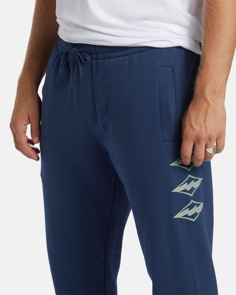 Dark Blue Men's Billabong Shorebird Pants | 824031FBS