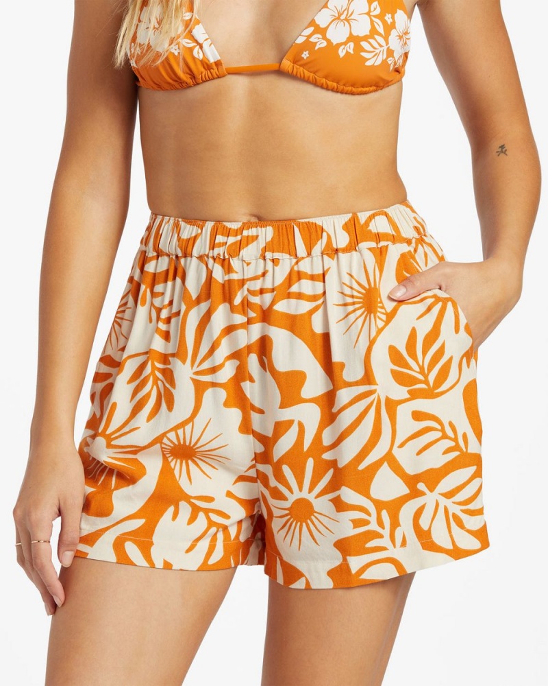 Dried Mango Women's Billabong Sea Ya Shorts | 623714QYT