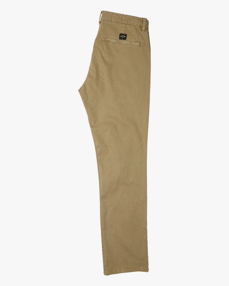 Green Men's Billabong 73 Chino Pants | 187624HPO