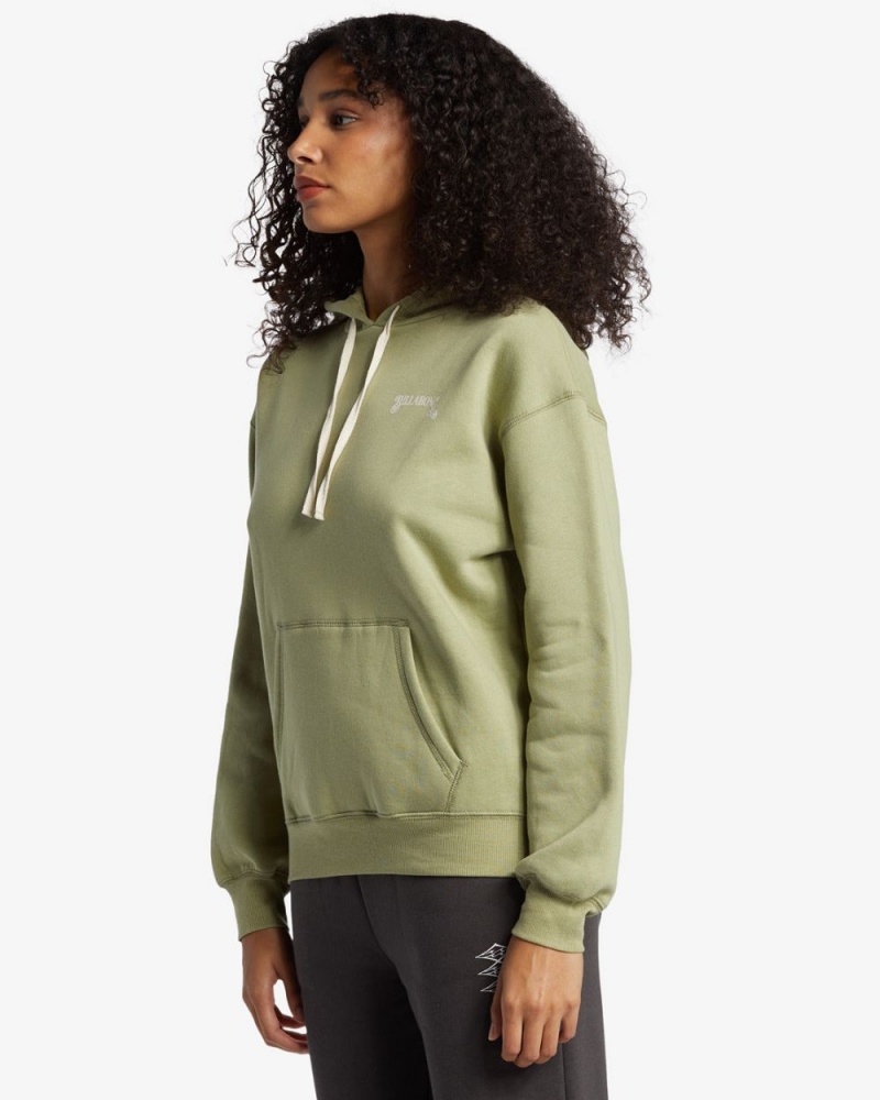 Green Women's Billabong Dreamland Sweatshirt | 190653GWV