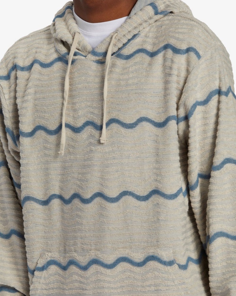 Grey Men's Billabong Flecker Jacquard Pullover Sweatshirt | 298567OYT