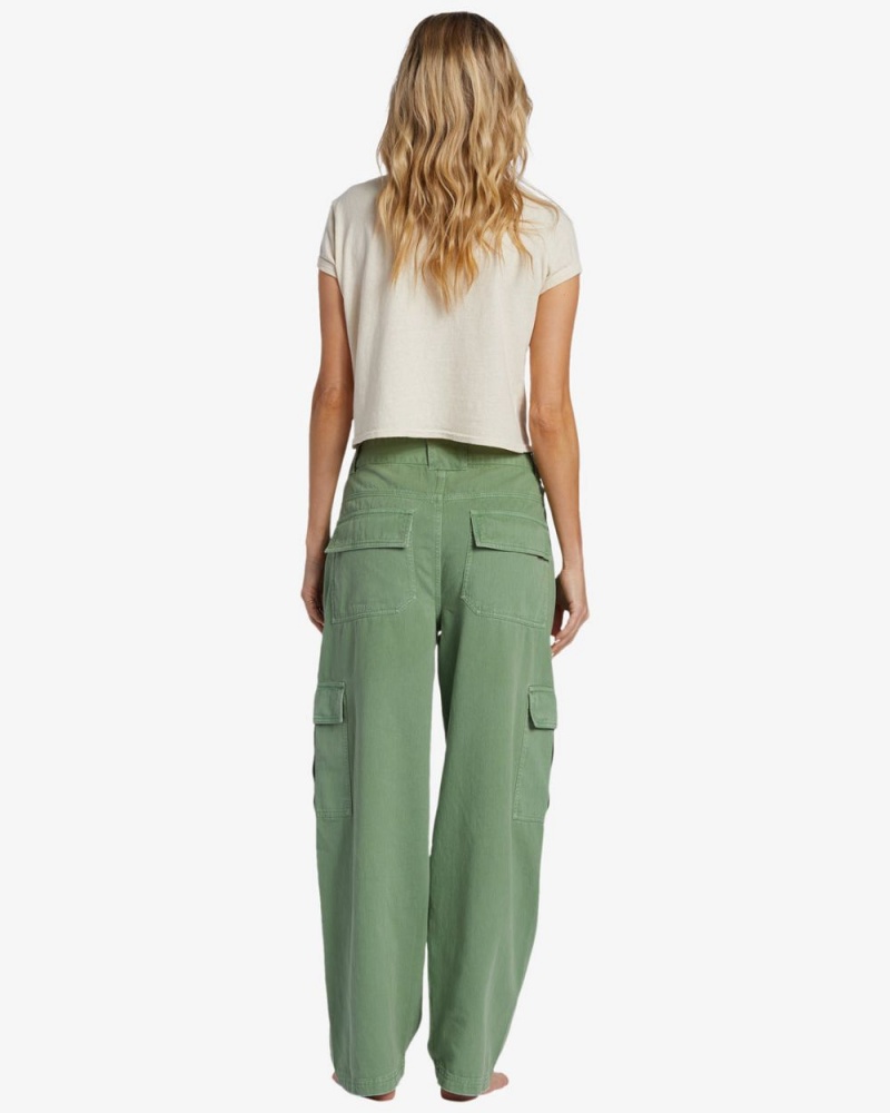 Mint Women's Billabong Walk Along Pants | 203897MLQ