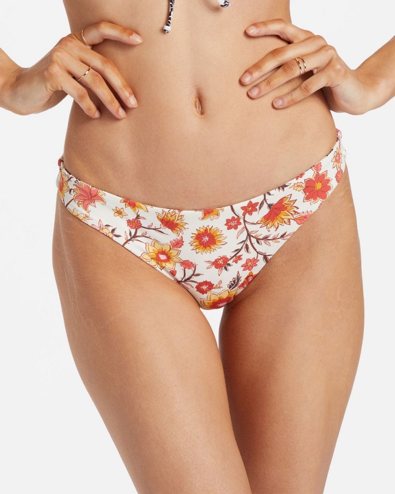 Multi Women's Billabong Cast A Spell Rev Tropic Bikini Bottoms | 976853HEI