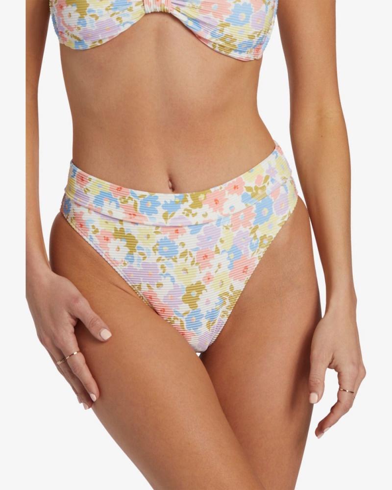 Multi Women's Billabong Dream Chaser Tanlines Maui Rdr Bikini Bottoms | 631502DTW