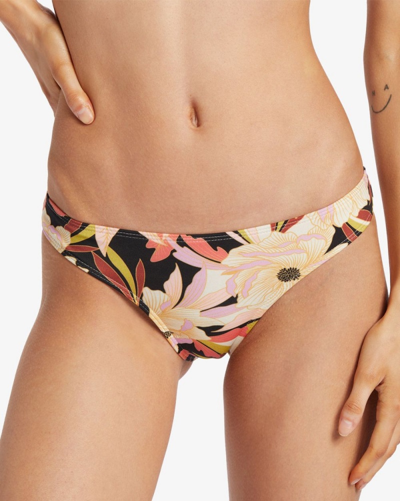 Multi Women's Billabong Dream State Cocoa Bikini Bottoms | 420876QKZ