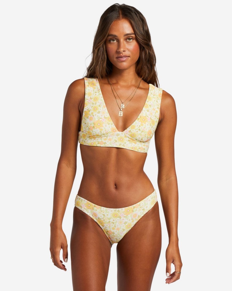 Multi Women's Billabong Sun Worshipper Tanlines Medium Bikini Bottoms | 876092MKV