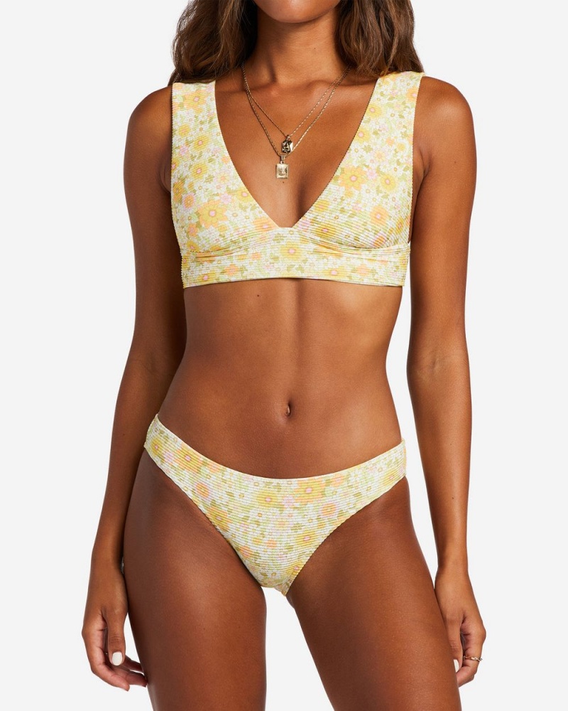 Multi Women's Billabong Sun Worshipper Tanlines Medium Bikini Bottoms | 876092MKV