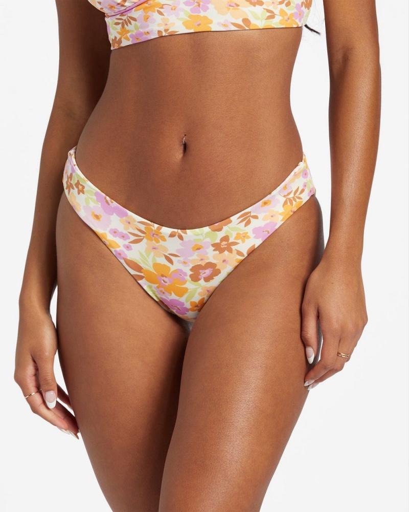 Multi Women's Billabong Sungazers Rev Lowrider Bikini Bottoms | 613849HYJ