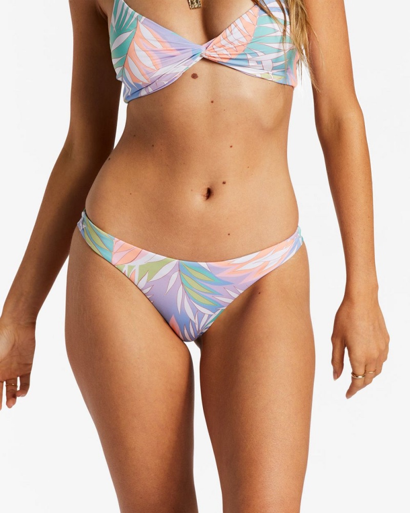 Multi Women's Billabong Sweet Side Of Paradise Tanga Bikini Bottoms | 423890SGP