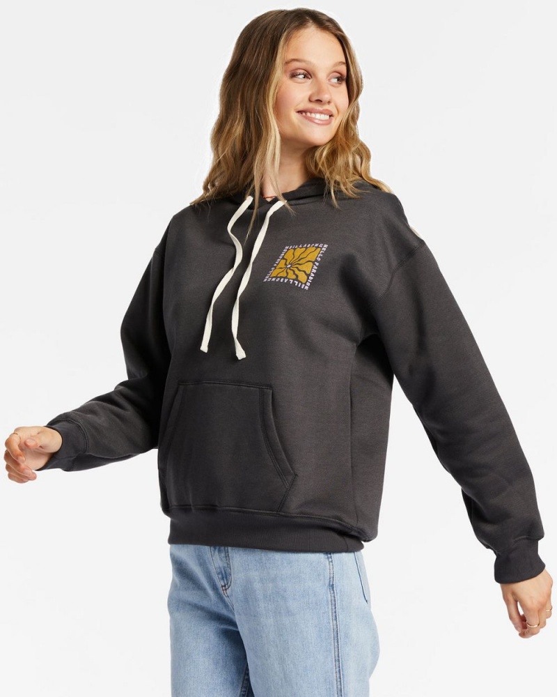 Off Black Women's Billabong Take Me To Paradise Sweatshirt | 045172MSJ