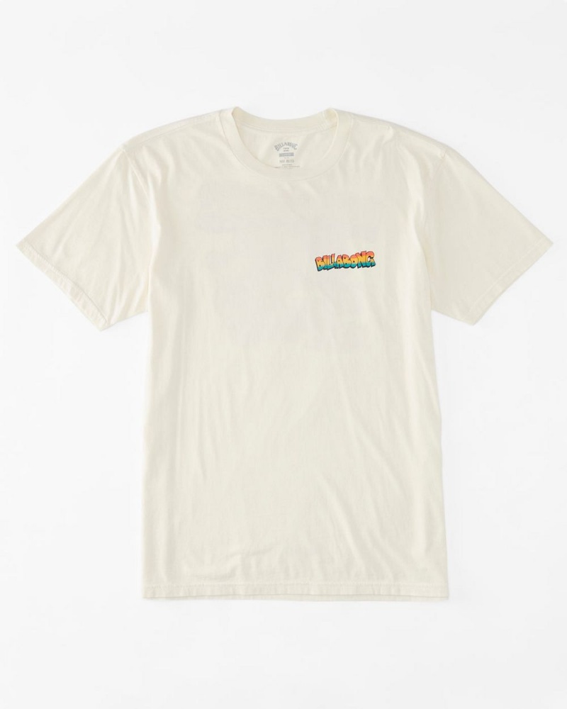 Off White Men's Billabong Jay Bay T-Shirt | 018267IJX