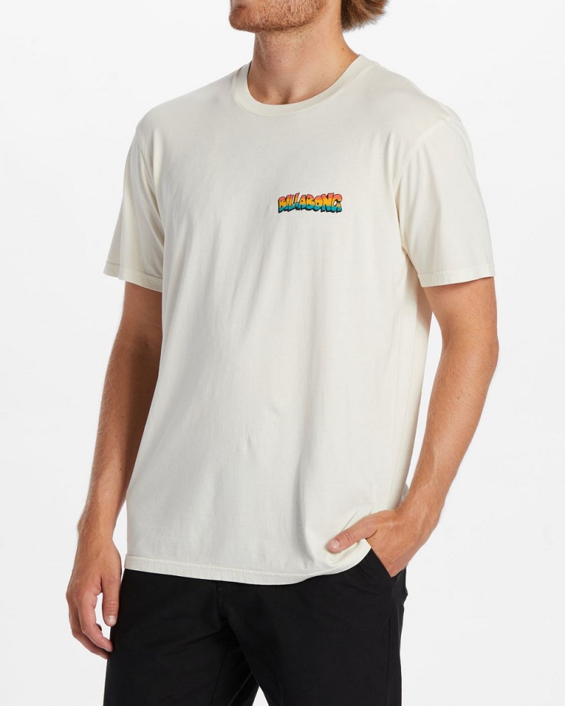 Off White Men\'s Billabong Jay Bay T-Shirt | 018267IJX