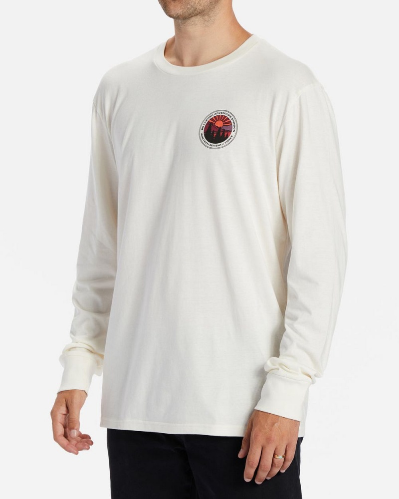 Off White Men's Billabong Rockies Long Sleeve T-Shirt | 278145YFX