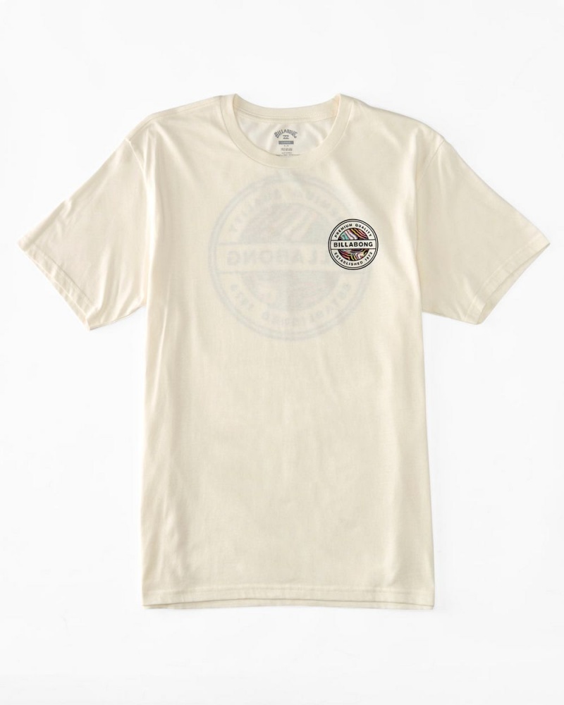 Off White Men's Billabong Rotor T-Shirt | 452761SRG