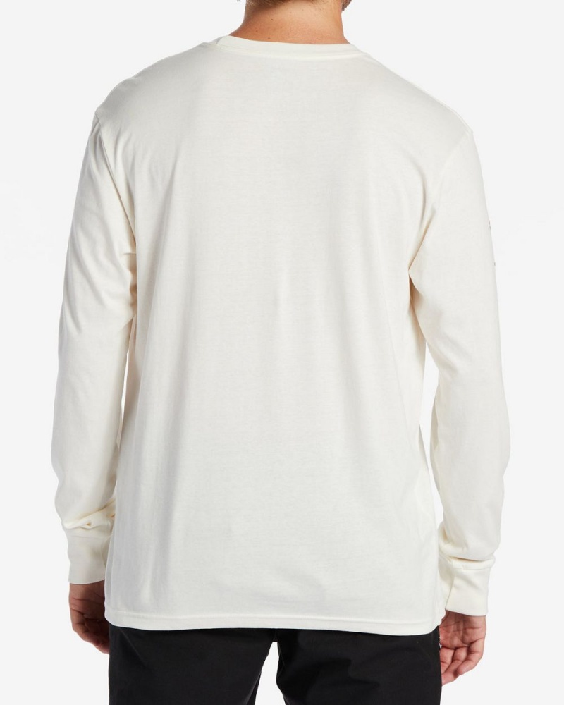 Off White Men's Billabong Unity Long Sleeve T-Shirt | 045921IFR