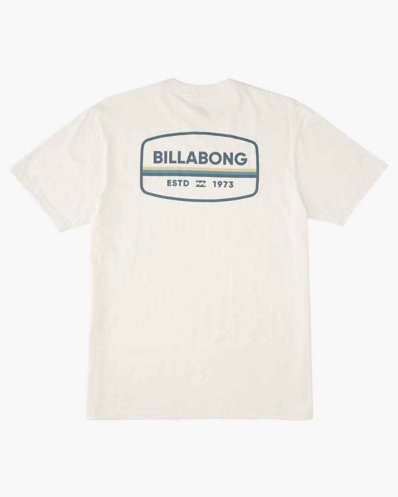 Off White Men's Billabong Walled Short Sleeve T-Shirt | 975413XAM