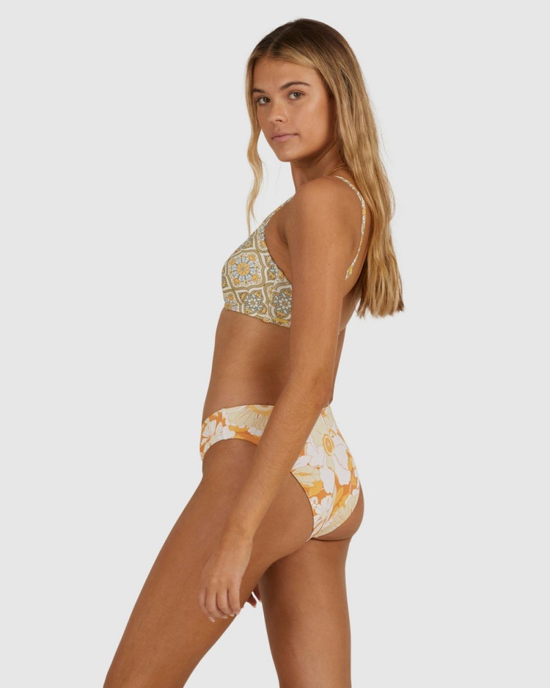 Rust Women's Billabong Dalilah Bondi Bikini Bottoms | 813267QAW