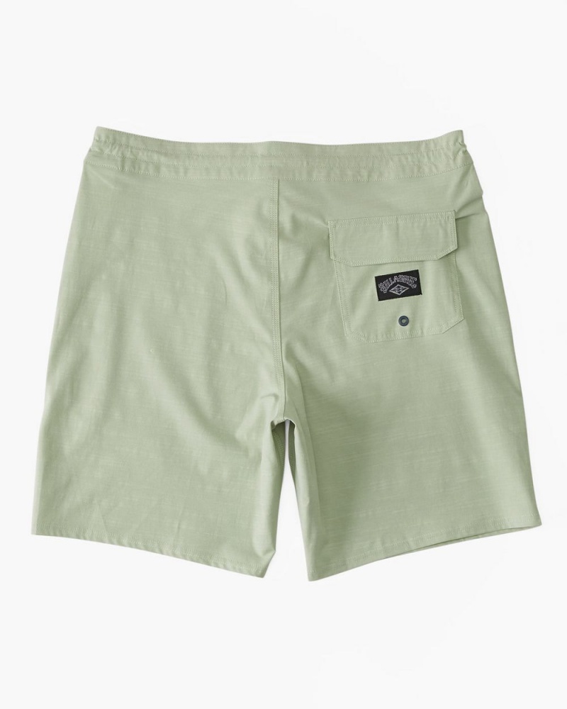 Sage Men's Billabong All Day Volleys Shorts | 890162OBX