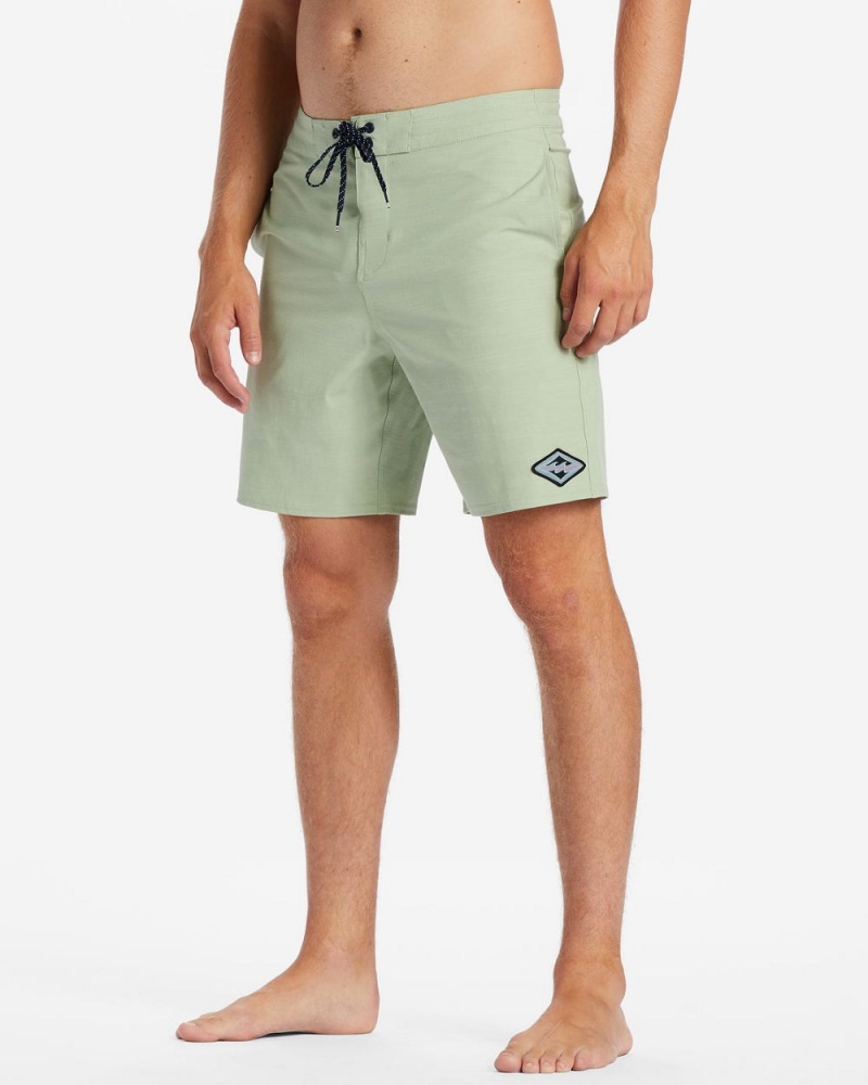 Sage Men's Billabong All Day Volleys Shorts | 890162OBX