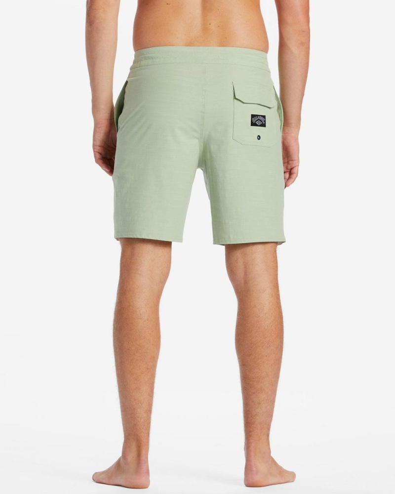 Sage Men's Billabong All Day Volleys Shorts | 890162OBX