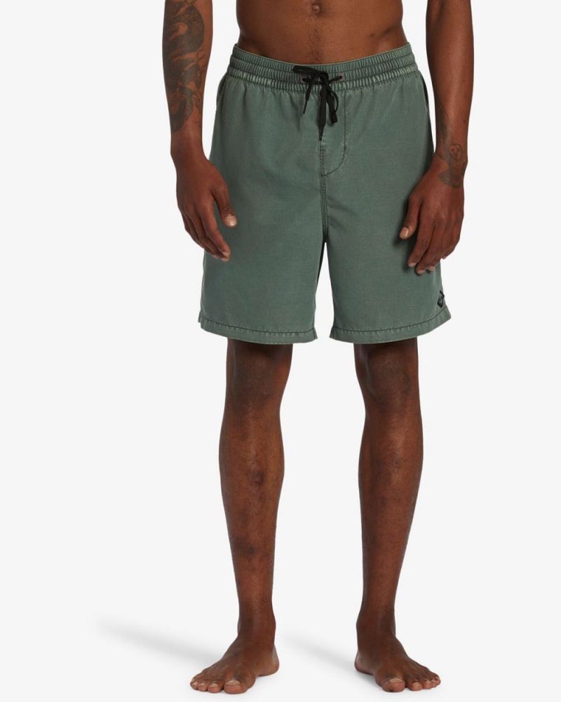 Sea Green Men's Billabong All Day Layback 16