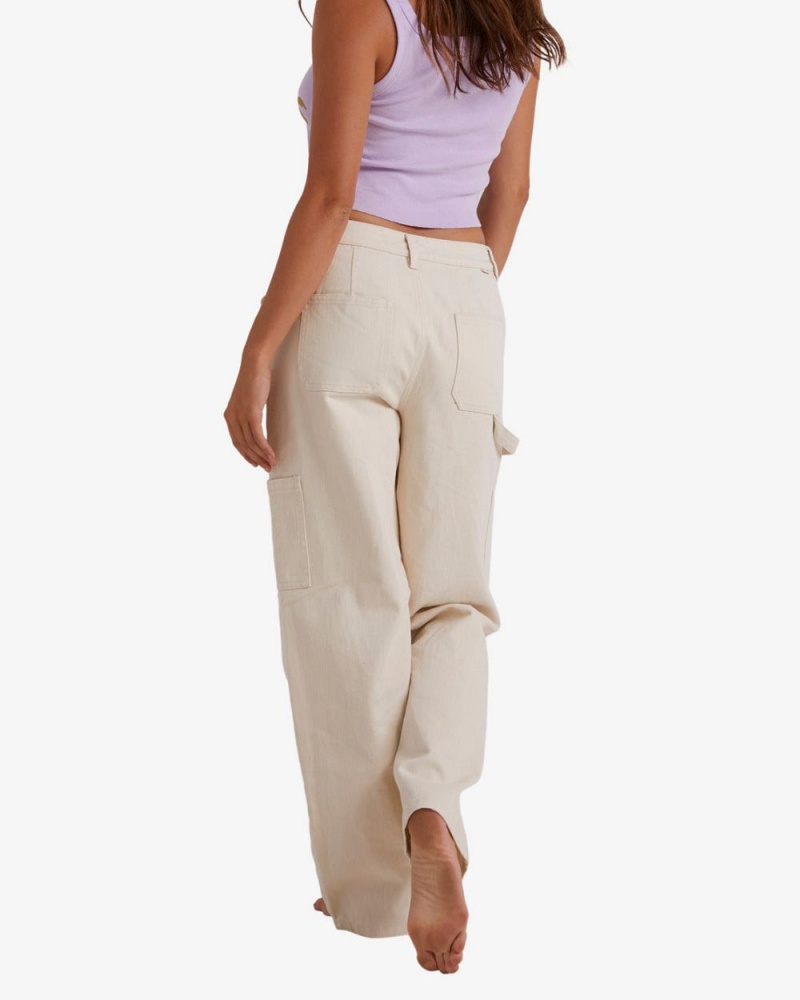 White Cap Women's Billabong Leia Cargo Pants | 062537VBU