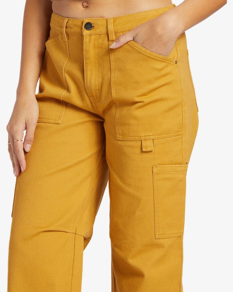 Wild Honey Women's Billabong Leia Cargo Pants | 725496BQC